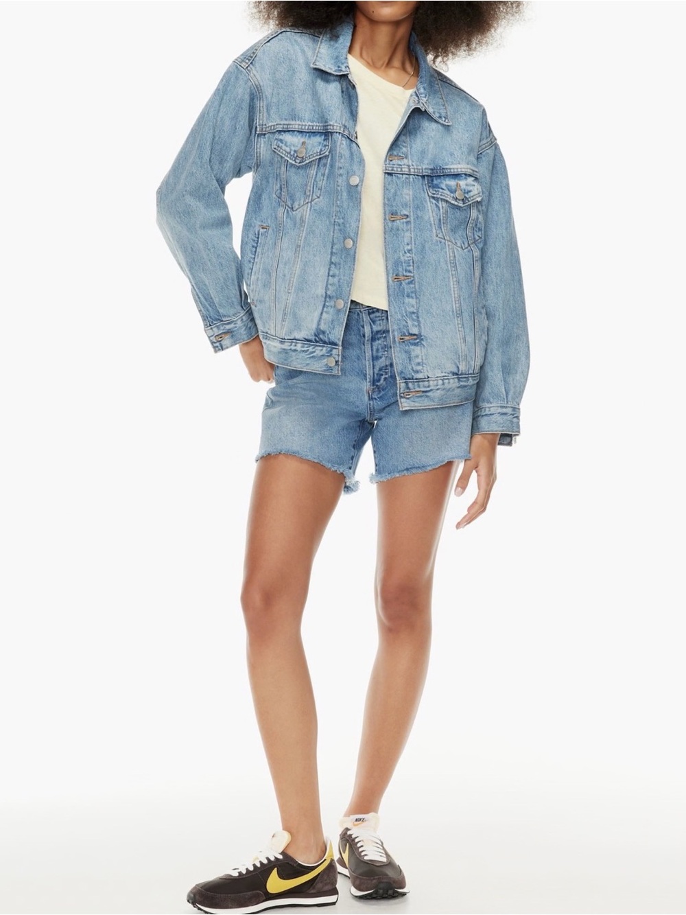 Aritzia (Denim Forum) Light Wash Denim Jacket